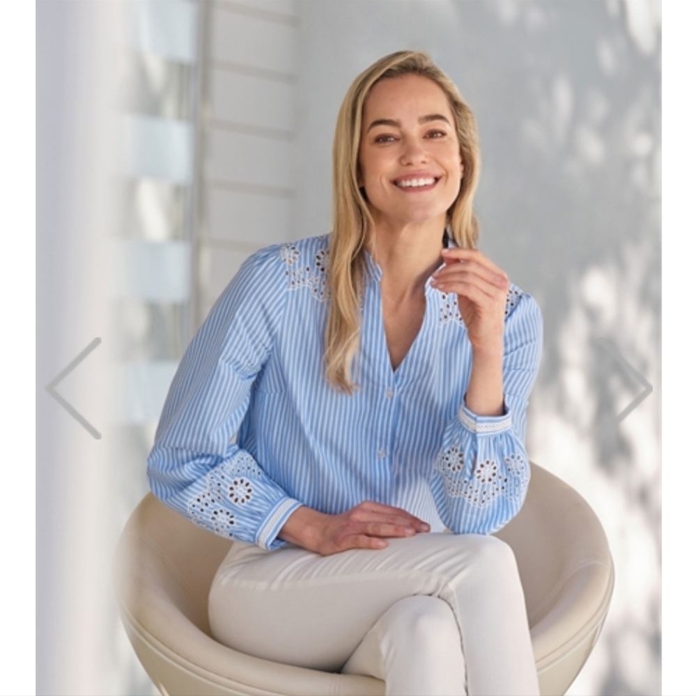 Pure Collection Stripe Shirt
